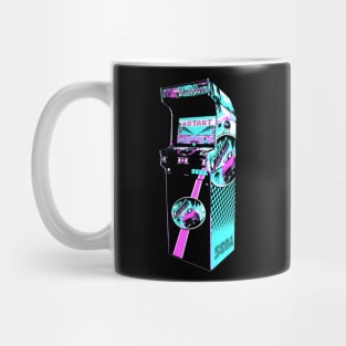 Out Run Retro Arcade Game Mug